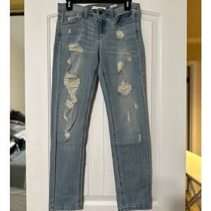 Cucina Mid Rise Relaxed Crop Skinny Jeans Womens Size 5